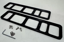 Side Rail Protector Handles for Icom IC706 IC706Mk2G HF/VHF Transceiver & Screws