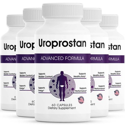 (5 Pack) Uroprostan Capsulas - Advanced Prostate Health Support for Men