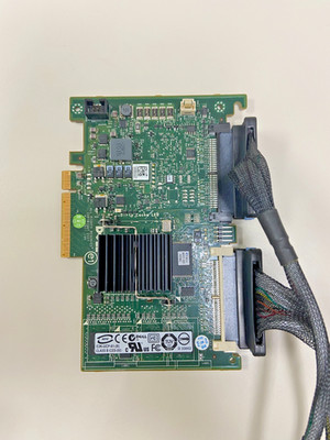Dell PowerEdge E2K-UCP-61 RAID Controller Card w/ CABLES JT167-05v-06tx