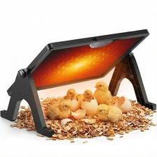 2026 Smart Chicken Coop Heater Brooder Plate, 200W Chicks Double-Sided Radian...