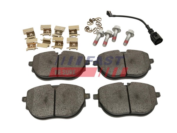 Fast Bremsbelagsatz Scheibenbremse FT29184 FüR VW Transporter T6 SGA SGH SHA SHH-image