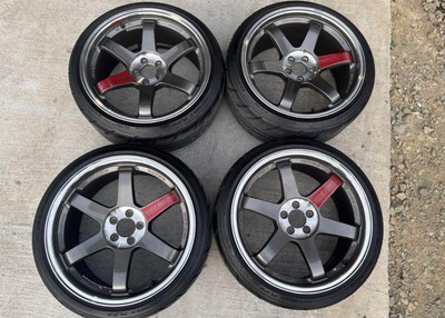 RAYS Volk racing TE37SL 18 5h100 9.5j +45 4wheels