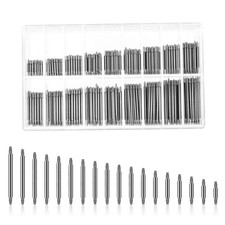 360 PCS Watch Band Pins 8mm-25mm Stainless Steel Spring Bars for Watches Repair