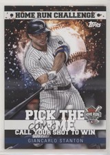 2022 Topps Series 1 Home Run Challenge Code Card Giancarlo Stanton #HRC-23 y0i