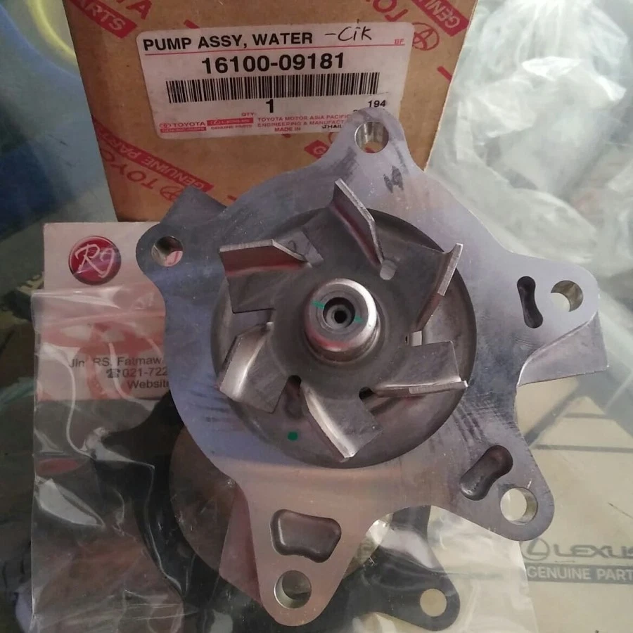 Genuine OEM Water Pump Assy 16100-09181 Fits 2007-2016 Toyota Yaris Vios Foto 2 de 2