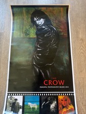 THE CROW Signed James O Barr Teaser Promotional Poster 28" x 16"