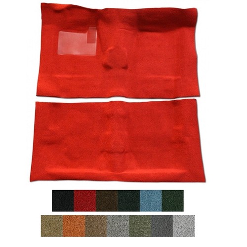 ACC 1970-1973 Fits Chevy Camaro 4 Speed w/ Tail Loop Carpet, Dark Green - Foto 1 di 8