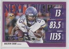 2020 Score Next Level Stats Purple Dalvin Cook #NLS-DC 4r3