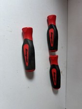 Snap On 3 Pcs Red Instinct Soft Grip Handle Mixed Set (Soft Grips Only)