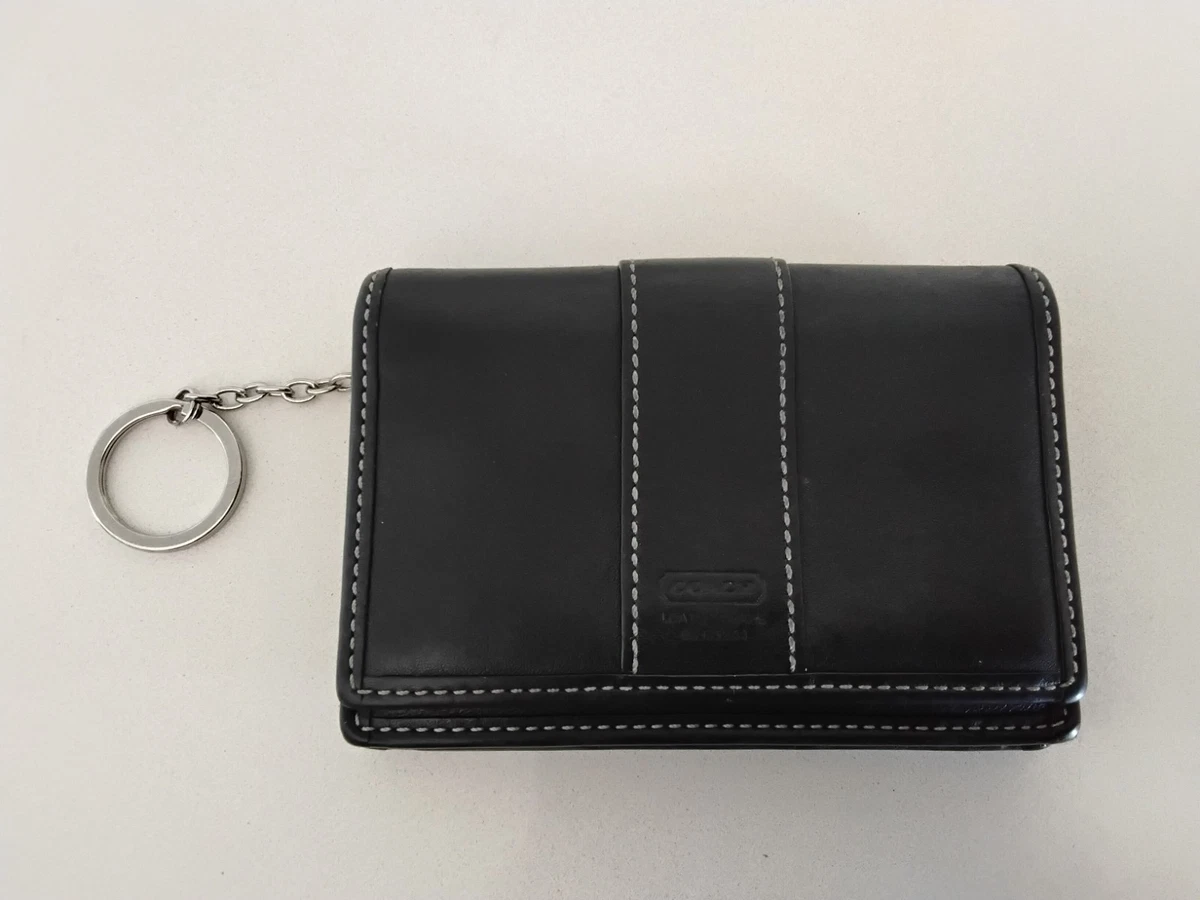 Coach Leather Black Vintage Wallets & Coin Purses for sale | eBay