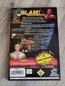 CD ROM SEGA SATURN BLAM ! Machinehead mit Beschreibung  im OVP