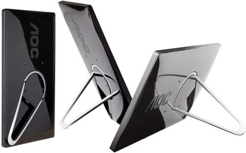 Aoc E1659fwu Portable Usb 3.0 Led Monitor 16 Black And Silver - Image 4 of 4