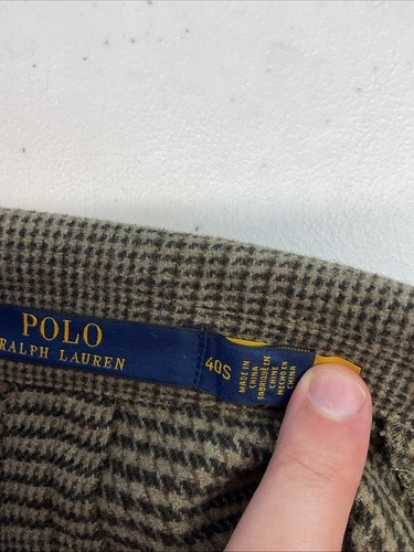 Polo by Ralph Lauren Tweed Sport Coat Blazer 40S Equestrian Old Money Classic - Picture 5 of 16