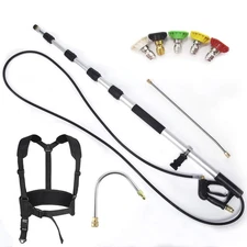 Pressure Washers Telescoping Extension Wand Commercial Grade 4000 psi Spray