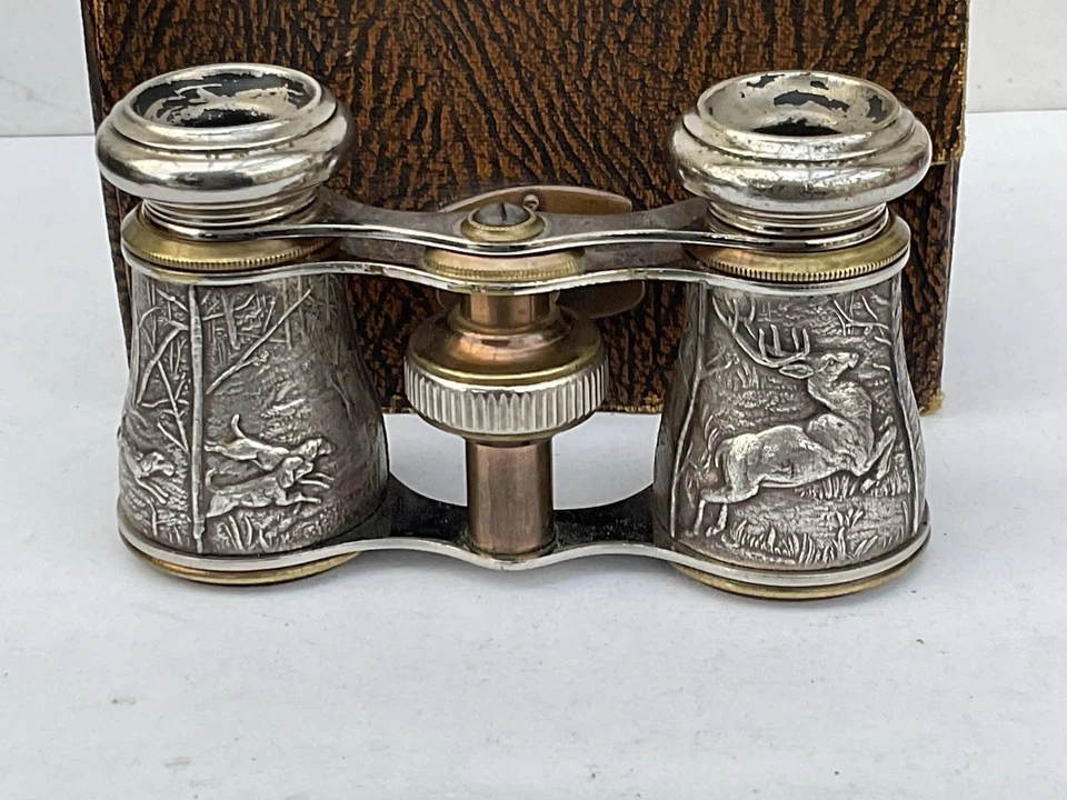 Excellent Victorian/Edwardian Opera/Horse Racing/Hunting Binoculars, French  - Image 4 of 4