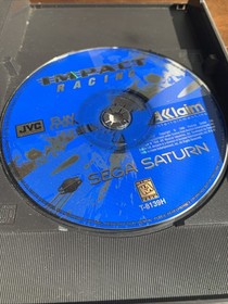 Impact Racing Sega Saturn COMPLETE w/  Registration Card & Insert Authent