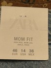 Zara Women’s Mom Fit Size 14 Jeans High Rise — photo 3
