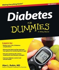 DIABETES FOR DUMMIES By Alan L. Rubin *Excellent Condition*