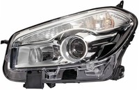 Nissan Qashqai II Scheinwerfer Xenon Links 14 OEM Hella 1EL 010 335-251