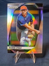 2025 Panini Prizm - Brandon Sproat, Brandon Sproat #136 Silver Prizm (RC)