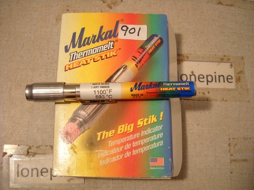Markal Thermomelt Heat Stik Temperaturanzeiger Stift 1100 Fahrenheit 593 C