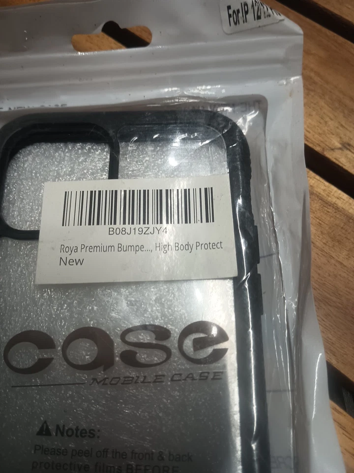  For iPhone 12 Premium Case Bumper/Transparent Back Case Protect  - Image 2 of 4