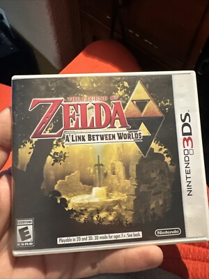 The Legend of Zelda: A Link Between Worlds  Promotional Display Only  Case, Game
