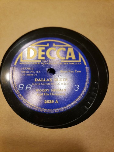 Decca Presents Woody Herman Blues on Parade Decca Album No.153 - Picture 10 of 12