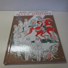 Seven Simeons Boris Artzybasheff a Russian Tale hardcover