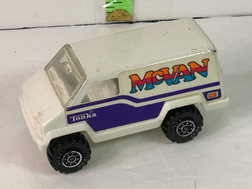 McVan Tonka White Van Die Cast Car - Used - Picture 2 of 7