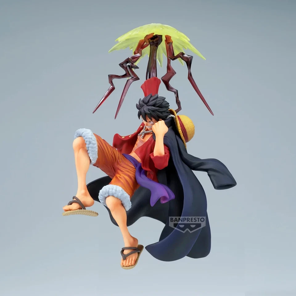 ONE PIECE STATUA MONKEY D LUFFY II SPECIAL BANPRESTO BATTLE RECORD COLLECT 15CM - Immagine 4 di 4