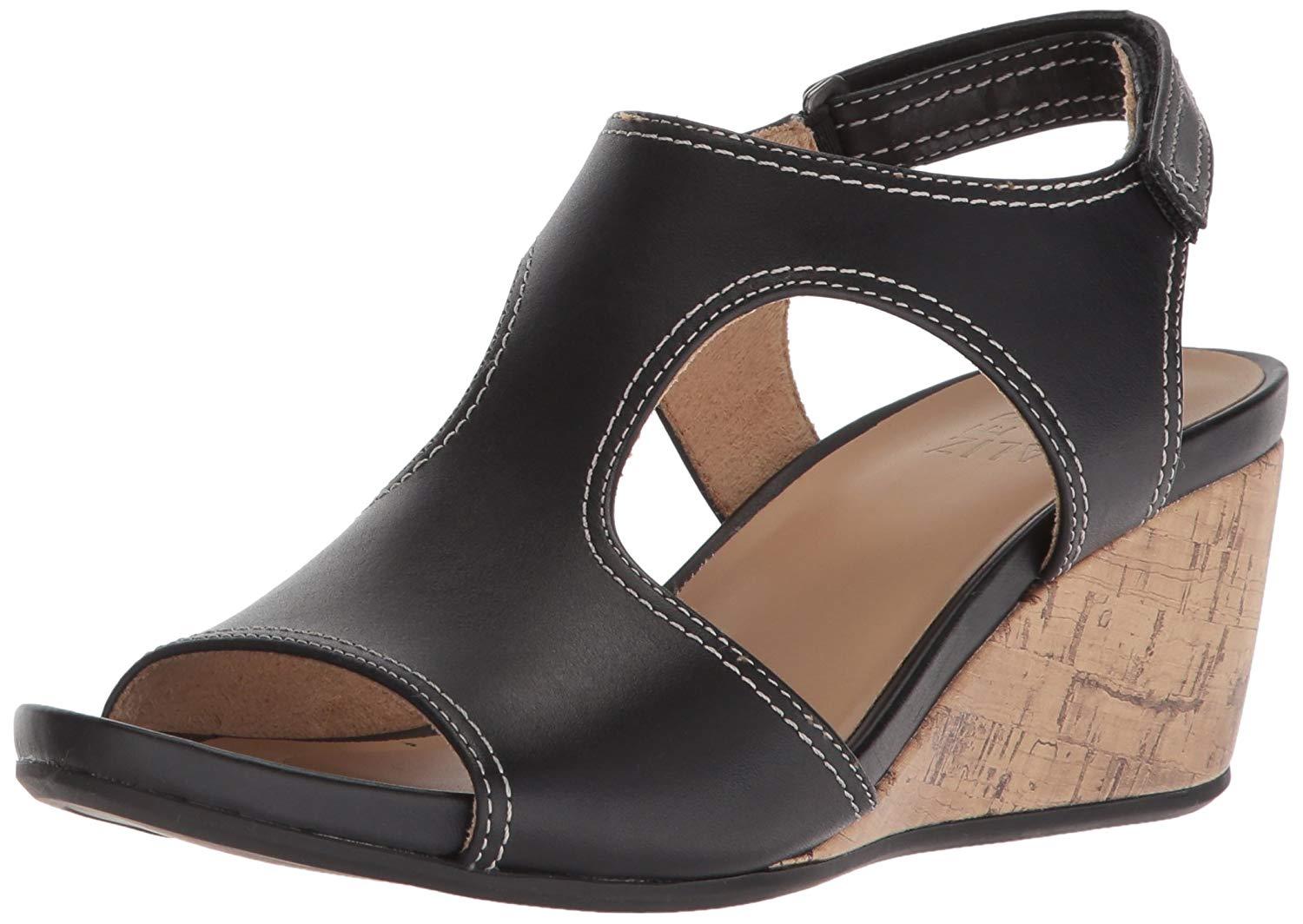 Naturalizer Cinda, Sandalias de Cuña Mujeres, Punta Abierta, Casual, Piel, Talla Naturalizer Cinda, Sandalias de de de Cuña Mujeres, Punta Abierta, Casual, Piel, Talla Con 100% de calidad y servicio de% 100.