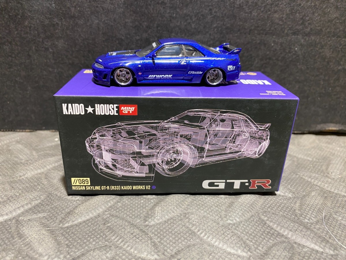 ミニカー KAIDO HOUSE NISSAN SKYLINE GT-R In Stock) Mini GT x Kaido House 1/64 Nissan Skyline GT-R