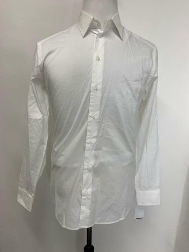 7 Diamonds Mens S White Button Down 