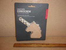 NEW IN PACKAGE KIKKERLAND CORK SCREW UNICORN ...