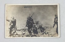 Vintage Postcard World War I Soldiers Gassed Gas Masks Photo 
