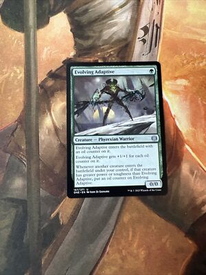 MTG Evolving Adaptive FOIL UC (167) Phyrexia: All Will Be One M/NM