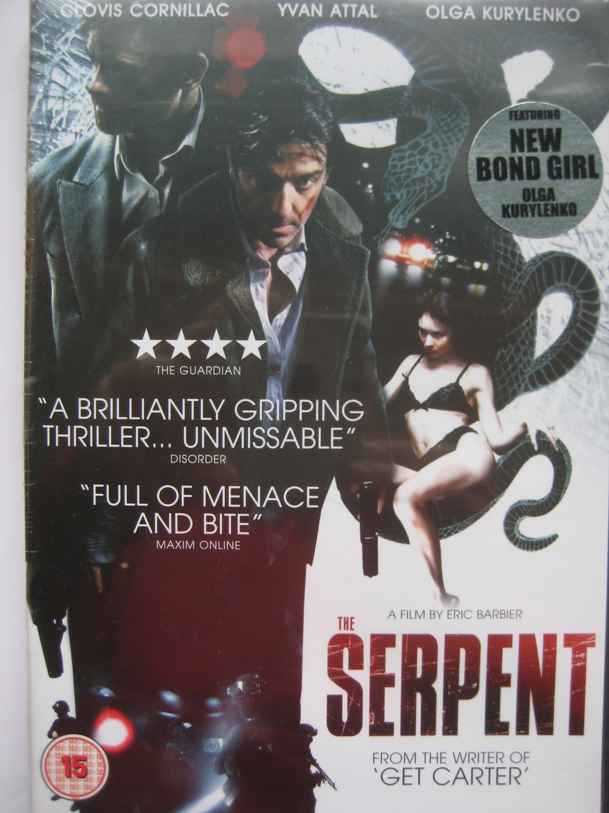 The Serpent (DVD, 2008) French Thriller English Subs NEW SEALED Region 2 PAL