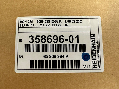 BEST Ⅱ +5 HEIDENHAIN RON 225 9000 line encoder 1 meter cable ID# 358696-01