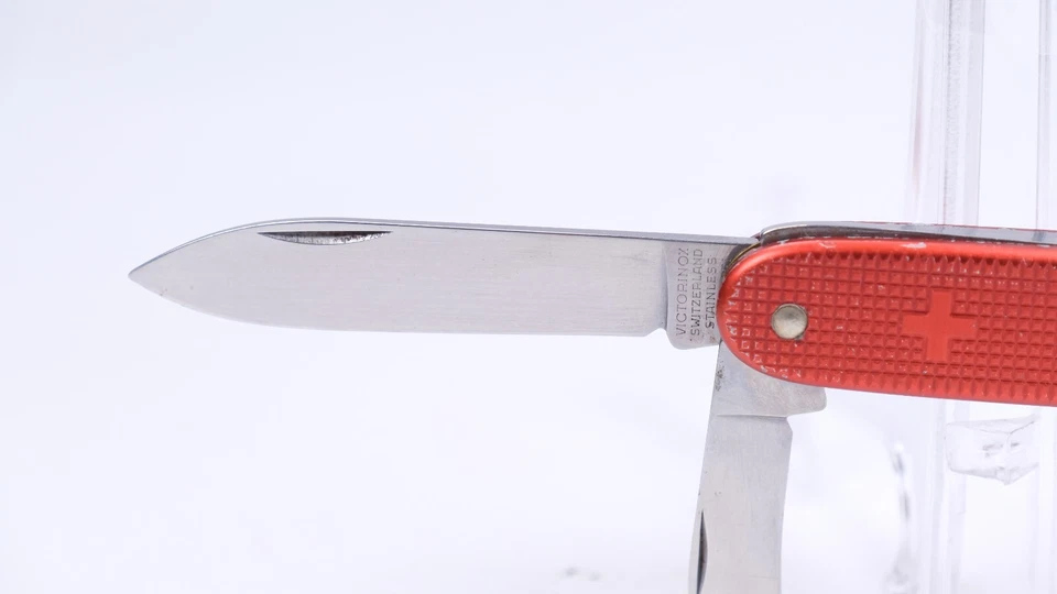 NAVAJA DE BOLSILLO PLEGABLE ANTIGUA RARA VICTORINOX PIONEER RANCHER ALOX 93mm ANTIGUA CRUZ Foto 3 de 4