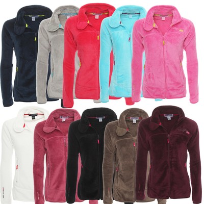 Geographical Norway Uniflore Damen Fleece Jacke Übergangs