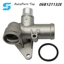 New Coolant Water Hose Flange Aluminium Fit for Audi A4 Quattro 1.8L Head Engine
