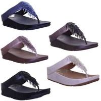 Fitflop Cha Cha Womens Toe Post Sandals Size Uk 3 - 8 Fitflop Cha Cha Womens Toe Post Sandals Size Uk 3 - 8