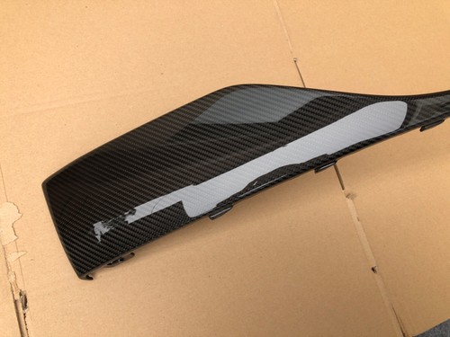 Parachoques de carbono Porsche Taycan 9J1 Turbo S alerón izquierdo trasero OEM 9J1807603B - Imagen 2 de 12