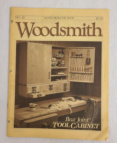 Dez 1985 Holzschmiedemagazin Nr.42 Kastenverbindung Schritt für Schritt Techniken & Projekte