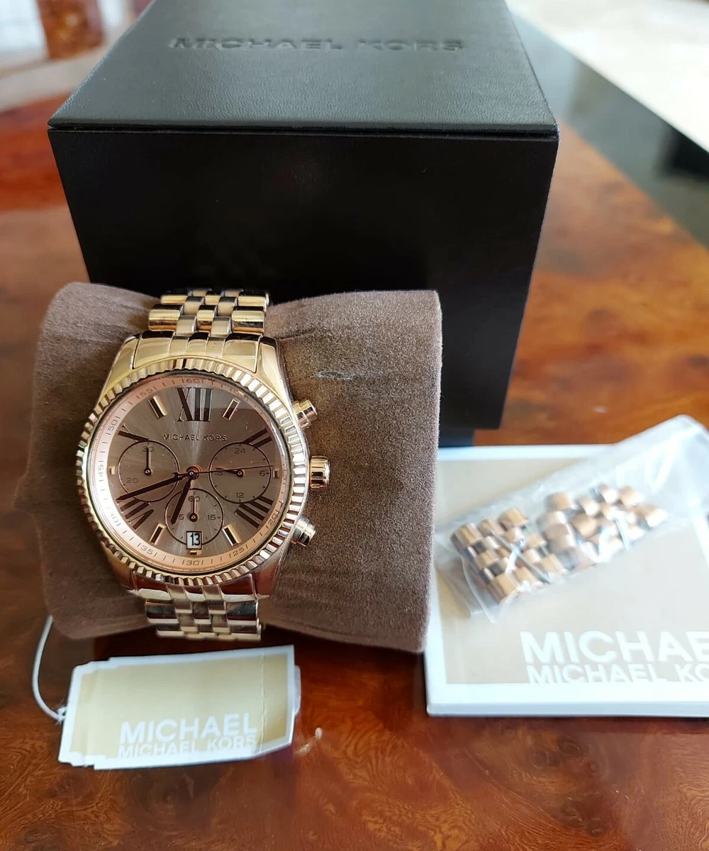 Michael kors women's best sale rose gold watches