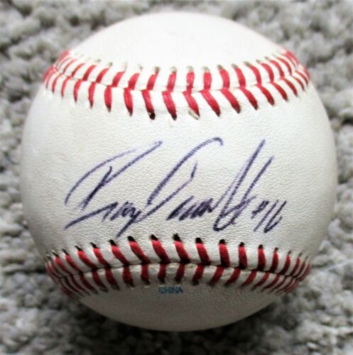 ROY OSWALT Signed Game Used Rawlings TEXAS LEAGUE Baseball - ROUND ROCK EXPRESS - Picture 1 of 3