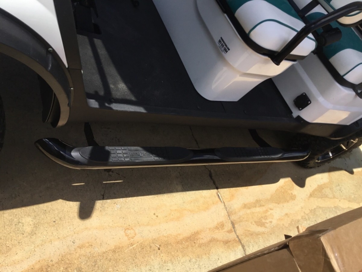 ICON ADVANCED EV NERF BARS BAR RUNNING BOARDS GOLF CART 6 SEAT