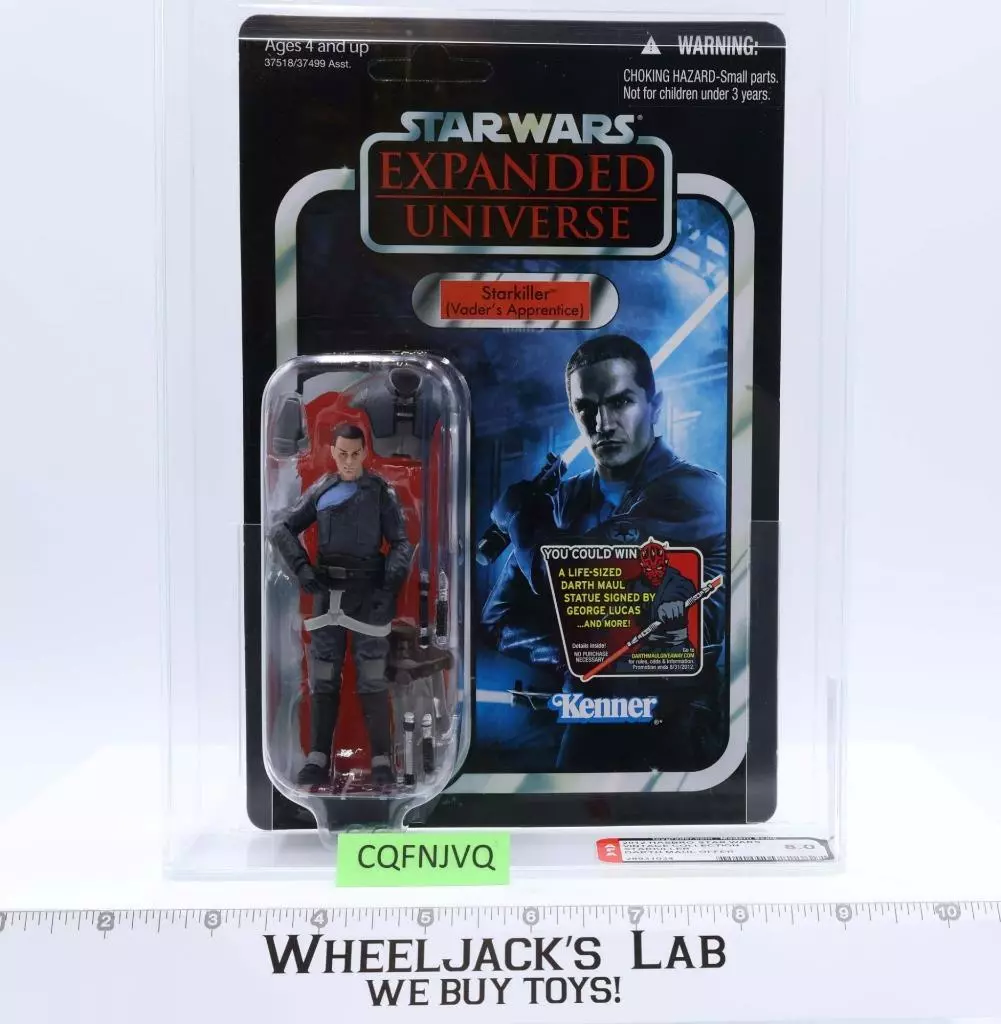 Starkiller AFA GRADED 8.0 The Vintage Collection Star Wars VC100