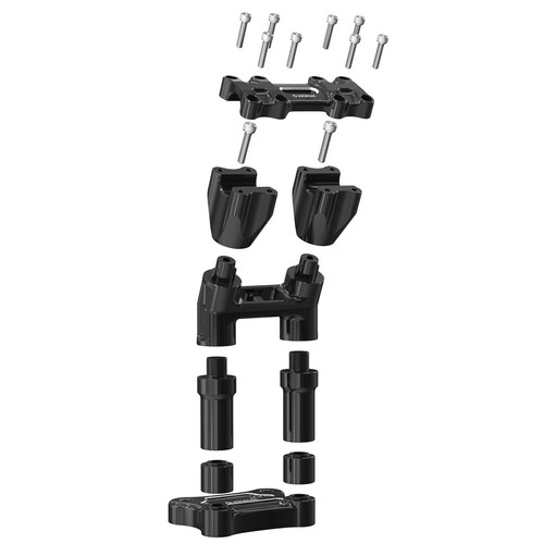 Modular Kickback Isolated Riser For Harley Electra Glide Standard FLHT 2010-2024 - Picture 10 of 14